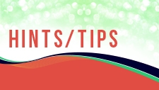 hints & tips